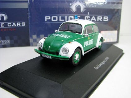 Volkswagen Beetle 1200 Polizei 1:43 Police Cars Atlas Edition