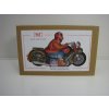 Motocykl s jezdcem na klíček Replika plechové hračky China