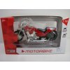 Chopper Červený 1:18 Motorbike Mondo Motors