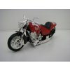 Chopper Červený 1:18 Motorbike Mondo Motors