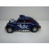 Volkswagen Beetle Dragster Fialový 1:32 Pull back 12 cm Kinsmart