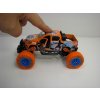 Terénní Big Foot auto 4x4 Pull back Oranžové 15 cm teddies