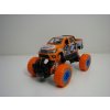 Terénní Big Foot auto 4x4 Pull back Oranžové 15 cm teddies