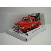 Chevrolet 3100 Wrecker Red 1953 Pull Back Kinsmart Box