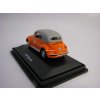 Volkswagen Beetle Cabrio Orange se šedou střechou 1:72 Cararama