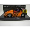 Superkart IGZ, Motokára s Igráčkem oranžová No.2 1:18 Autodráha Faro