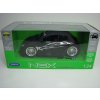 Peugeot 206 Tuning mato black 1:24 Welly