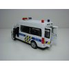 Mercedes-Benz Sprinter Bus Policie Bílá 15 cm pullback Teddies