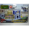 Deluxe set City Fast Food DB Burger a Police Station 1:43 Bburago