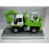 Mercedes Unimog Mini Bagr 13 cm Maisto