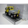 Mercedes Unimog Sklápěč žlutý se železničním pojezdem 13 cm Maisto