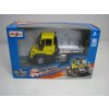 Mercedes Unimog Sklápěč žlutý se železničním pojezdem 13 cm Maisto