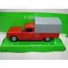 Peugeot 404 Pick Up s plachtou 1968 červený 1:34 Welly
