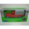 Peugeot 404 Pick Up s plachtou 1968 červený 1:34 Welly