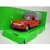 Peugeot 404 Pick Up s plachtou 1968 červený 1:34 Welly