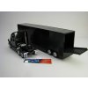 Kenworth T700 s návěsem černý Pull Back 1:68 Kinsmart