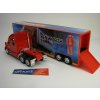 Kenworth T700 s návěsem Kenworth červený Pull Back 1:68 Kinsmart