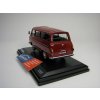 Škoda 1203 mikrobus 1974 Červená Rubínová 1:43 Reedice Abrex