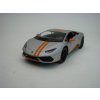 Lamborghini Huracán LP610-4 Matto Silver 1:36 Kinsmart
