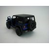 Jeep Wrangler Rubicon 2018 se střechou Blue 1:34 Kinsmart