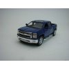 Chevrolet Silverado 2014 Blue 1:46 Kinsmart