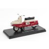 Skůtr Čezeta ČZ 175/501 1958 Tmavě Červená/Světle Šedá 1:18 Abrex