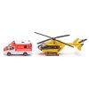 Mercedes Sprinter a záchranářský vrtulník Eurocopter EC 145 1:87 Siku Super 1850