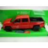 Chevrolet Silverado 2017 Red 1:29 Welly