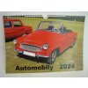 Nástěnný měsíční kalendář 2024 Automobily