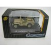 Jeep Willys 1/4 Ton Military USA 1944 Sand 1:72 Cararama