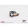 Land Rover Defender 90 Wagon White Mini GT 1:64 TSM