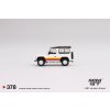 Land Rover Defender 90 Wagon White Mini GT 1:64 TSM