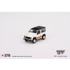 Land Rover Defender 90 Wagon White Mini GT 1:64 TSM
