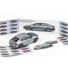 Škoda Octavia IV RS 2020 Šedá Platin Metalíza 1:43 Abrex