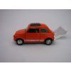 Fiat 500 11 cm Oranžový Pull back