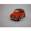 Fiat 500 11 cm Oranžový Pull back