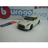 Nissan GT-R 2009 Pearl White metallic 1:43 Bburago