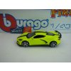 Chevrolet Corvette Stingray Coupe Yellow 1:43 Bburago