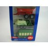 Set Traktory Class a Fendt s přívěsy 5 ks Siku Super 6286