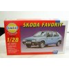 Škoda Favorit 1998 Červený stavebnice 1:28 Směr