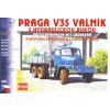 Praga V3S valník s hydraulickou rukou 1:87 SDV 382