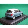 Škoda Fabia II 2007 light blue white 1:43 Abrex
