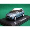 Škoda Fabia II 2007 light blue white 1:43 Abrex