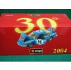 Renault Alpine Rally Blue Nr.96 model k 30 let výročí 1:24 Bburago Italy