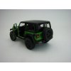 Jeep Wrangler Rubicon 2018 se střechou Green 1:34 Kinsmart