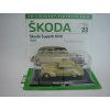 Časopis s modelem Škoda Superb OHV 1948 Gold Metallic 1:43 Atlas DeAgostini