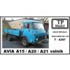 Avia A15, A20, A21 valník resin kit 1:43 TP Model