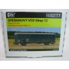 Krytý spěšninový vůz Gbqs 12 ČSD 1:120 TT SDV 12134
