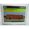 Krytý vůz Gbkks 12 ČSD, ČD, AČR 1:120 TT SDV 12137