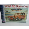 Tatra 813 6×6 TP ČSAD stavebnice 1:87 SDV 491